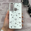 قاب گوشی Redmi Note 8 - Redmi Note 8 2021 شیائومی اورجینال فانتزی سخت آینه ای لنز کرومی ایربگ دار طرح پاپیون کیوت کد 167908
