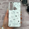 قاب گوشی Redmi Note 8 - Redmi Note 8 2021 شیائومی اورجینال فانتزی سخت آینه ای لنز کرومی ایربگ دار طرح کیتی کیوت کد 167910
