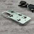 قاب گوشی Redmi Note 11 4G - Redmi Note 11S شیائومی اورجینال فانتزی سخت آینه ای لنز کرومی ایربگ دار طرح پروانه کیوت کد 167964