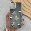 قاب گوشی Galaxy A06 سامسونگ فانتزی برجسته رزینی Luxury Case لنز و دکمه کرومی کد E40-168065