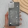 قاب گوشی Galaxy A06 سامسونگ فانتزی برجسته رزینی Luxury Case لنز و دکمه کرومی کد E40-168068