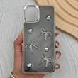 قاب گوشی Galaxy A06 سامسونگ فانتزی برجسته رزینی Luxury Case لنز و دکمه کرومی کد E40-168068