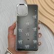 قاب گوشی Galaxy A06 سامسونگ فانتزی برجسته رزینی Luxury Case لنز و دکمه کرومی کد E40-168073