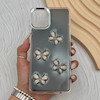 قاب گوشی Galaxy A07 سامسونگ فانتزی برجسته رزینی Luxury Case لنز و دکمه کرومی کد E40-168077