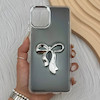 قاب گوشی Galaxy A07 سامسونگ فانتزی برجسته رزینی Luxury Case لنز و دکمه کرومی کد E40-168082