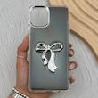 قاب گوشی Galaxy A07 سامسونگ فانتزی برجسته رزینی Luxury Case لنز و دکمه کرومی کد E40-168082