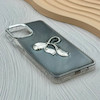 قاب گوشی Galaxy A07 سامسونگ فانتزی برجسته رزینی Luxury Case لنز و دکمه کرومی کد E40-168082