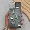 قاب گوشی Galaxy A07 سامسونگ فانتزی برجسته رزینی Luxury Case لنز و دکمه کرومی کد E40-168083