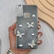 قاب گوشی Galaxy A10S سامسونگ فانتزی برجسته رزینی Luxury Case لنز و دکمه کرومی کد E40-168092
