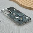 قاب گوشی Galaxy A16 سامسونگ فانتزی برجسته رزینی Luxury Case لنز و دکمه کرومی کد E40-168112