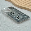 قاب گوشی Galaxy A17 سامسونگ فانتزی برجسته رزینی Luxury Case لنز و دکمه کرومی کد E40-168115