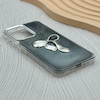 قاب گوشی Galaxy A17 سامسونگ فانتزی برجسته رزینی Luxury Case لنز و دکمه کرومی کد E40-168116