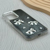 قاب گوشی Galaxy A17 سامسونگ فانتزی برجسته رزینی Luxury Case لنز و دکمه کرومی کد E40-168122