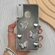 قاب گوشی Galaxy A20S سامسونگ فانتزی برجسته رزینی Luxury Case لنز و دکمه کرومی کد E40-168125