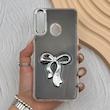 قاب گوشی Galaxy A20S سامسونگ فانتزی برجسته رزینی Luxury Case لنز و دکمه کرومی کد E40-168133