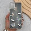 قاب گوشی Galaxy A21S سامسونگ فانتزی برجسته رزینی Luxury Case لنز و دکمه کرومی کد E40-168136