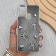 قاب گوشی Galaxy A21S سامسونگ فانتزی برجسته رزینی Luxury Case لنز و دکمه کرومی کد E40-168137