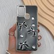قاب گوشی Galaxy A21S سامسونگ فانتزی برجسته رزینی Luxury Case لنز و دکمه کرومی کد E40-168138