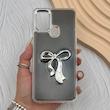 قاب گوشی Galaxy A21S سامسونگ فانتزی برجسته رزینی Luxury Case لنز و دکمه کرومی کد E40-168140