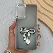 قاب گوشی Galaxy A23 سامسونگ فانتزی برجسته رزینی Luxury Case لنز و دکمه کرومی کد E40-168150