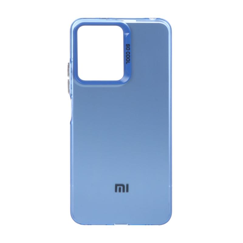قاب گوشی Redmi Note 12 4G شیائومی اورجینال SO COOL سوکول آبی کد 180895