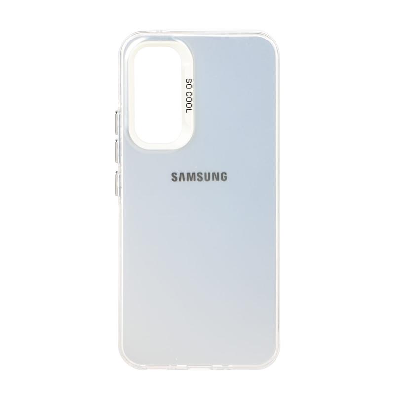 قاب گوشی Galaxy A54 سامسونگ طرح So CooL اورجینال نقره ای کد 180902
