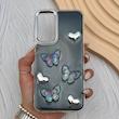 قاب گوشی Galaxy A24 سامسونگ فانتزی برجسته رزینی Luxury Case لنز و دکمه کرومی کد E40-168155