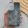 قاب گوشی Galaxy A24 سامسونگ فانتزی برجسته رزینی Luxury Case لنز و دکمه کرومی کد E40-168157