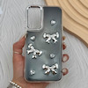 قاب گوشی Galaxy A24 سامسونگ فانتزی برجسته رزینی Luxury Case لنز و دکمه کرومی کد E40-168158