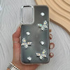 قاب گوشی Galaxy A24 سامسونگ فانتزی برجسته رزینی Luxury Case لنز و دکمه کرومی کد E40-168160