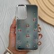 قاب گوشی Galaxy A25 سامسونگ فانتزی برجسته رزینی Luxury Case لنز و دکمه کرومی کد E40-168165