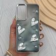 قاب گوشی Galaxy A25 سامسونگ فانتزی برجسته رزینی Luxury Case لنز و دکمه کرومی کد E40-168171