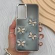 قاب گوشی Galaxy A25 سامسونگ فانتزی برجسته رزینی Luxury Case لنز و دکمه کرومی کد E40-168173