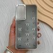 قاب گوشی Galaxy A26 سامسونگ فانتزی برجسته رزینی Luxury Case لنز و دکمه کرومی کد E40-168177