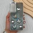 قاب گوشی Galaxy A26 سامسونگ فانتزی برجسته رزینی Luxury Case لنز و دکمه کرومی کد E40-168181