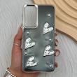 قاب گوشی Galaxy A26 سامسونگ فانتزی برجسته رزینی Luxury Case لنز و دکمه کرومی کد E40-168184