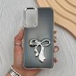 قاب گوشی Galaxy A34 سامسونگ فانتزی برجسته رزینی Luxury Case لنز و دکمه کرومی کد E40-168197