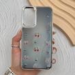قاب گوشی Galaxy A34 سامسونگ فانتزی برجسته رزینی Luxury Case لنز و دکمه کرومی کد E40-168198