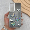 قاب گوشی Galaxy A35 سامسونگ فانتزی برجسته رزینی Luxury Case لنز و دکمه کرومی کد E40-168205
