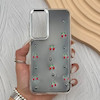 قاب گوشی Galaxy A35 سامسونگ فانتزی برجسته رزینی Luxury Case لنز و دکمه کرومی کد E40-168206