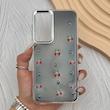 قاب گوشی Galaxy A35 سامسونگ فانتزی برجسته رزینی Luxury Case لنز و دکمه کرومی کد E40-168206