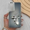 قاب گوشی Galaxy A35 سامسونگ فانتزی برجسته رزینی Luxury Case لنز و دکمه کرومی کد E40-168207