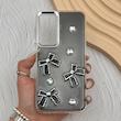 قاب گوشی Galaxy A35 سامسونگ فانتزی برجسته رزینی Luxury Case لنز و دکمه کرومی کد E40-168210