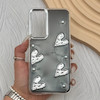 قاب گوشی Galaxy A35 سامسونگ فانتزی برجسته رزینی Luxury Case لنز و دکمه کرومی کد E40-168213