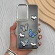 قاب گوشی Galaxy A36 سامسونگ فانتزی برجسته رزینی Luxury Case لنز و دکمه کرومی کد E40-168217