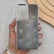 قاب گوشی Galaxy A36 سامسونگ فانتزی برجسته رزینی Luxury Case لنز و دکمه کرومی کد E40-168218