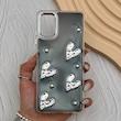 قاب گوشی Galaxy A51 سامسونگ فانتزی برجسته رزینی Luxury Case لنز و دکمه کرومی کد E40-168224