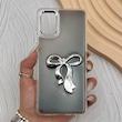 قاب گوشی Galaxy A51 سامسونگ فانتزی برجسته رزینی Luxury Case لنز و دکمه کرومی کد E40-168226