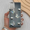 قاب گوشی Galaxy A51 سامسونگ فانتزی برجسته رزینی Luxury Case لنز و دکمه کرومی کد E40-168227