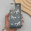 قاب گوشی Galaxy A51 سامسونگ فانتزی برجسته رزینی Luxury Case لنز و دکمه کرومی کد E40-168230